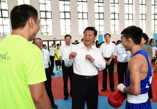 习近平铺设健康之路